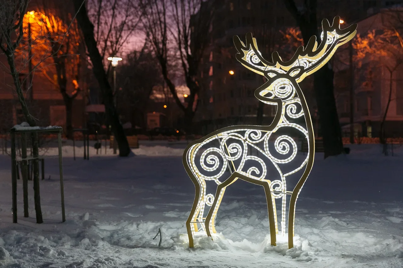 Новогодние арт-объекты