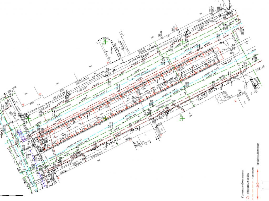 Схема новогоднего оформления специалистами Северной короны